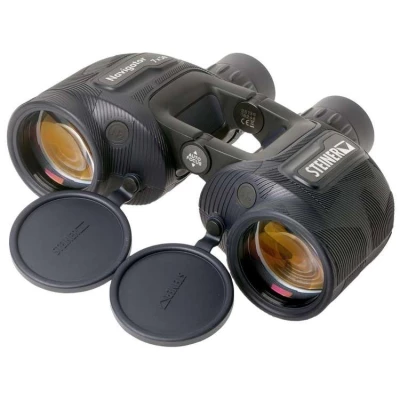 Jumelles marines Navigator 7x50 avec autofocus, étanches 5 m, prismes flottants et optique haute définition par Steiner, Bleu foncé - Steiner