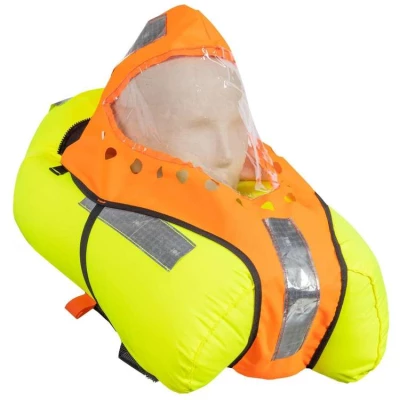 Masque anti-embrun pour gilet de sauvetage par Plastimo, Orange fluo - Plastimo