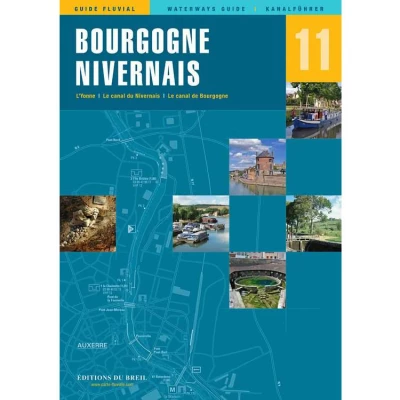Guide EDB de navigation fluviale N°11 - Bourgogne Nivernais - Les Editions du Breil