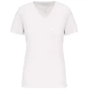 Couleur : Blanc Lot de 5 tee-shirts Femme en coton bio 145 g par Kariban, Blanc - Taille XS