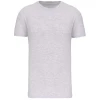 Couleur : Gris Lot de 5 tee-shirts Homme en coton bio 145 g par Kariban, Gris - Taille S