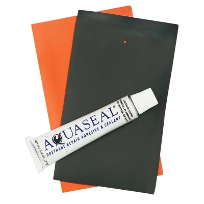 Kit de réparation polyvalent pour ciré avec Aquaseal par Grundéns, Orange/Noir - Grundéns